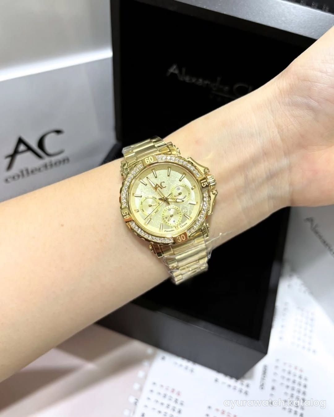 Jam Wanita AC9205 Collection Diamond 1